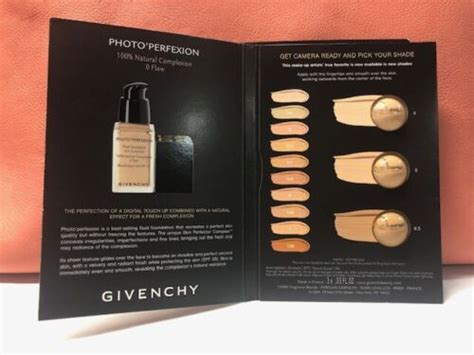 So, I recently tried a sample of Givenchy's Photo'perfexion